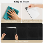 Acoustic Panel with Self-Adhesive, Lockable, 12 Pack - product gallery image 20