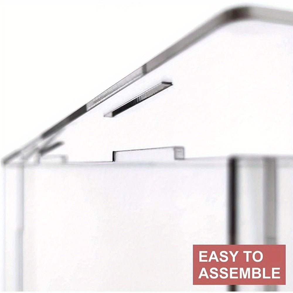 Acrylic Display Case with 30 cm, Clear Black Base cm - product gallery image 2
