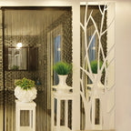 Acrylic Mirror Tile with Self-Adhesive, 135*37cm, Large Tiles Wall Sticker Self Adhesive - product gallery image 2