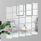 Acrylic Mirror Tile with Self-Adhesive, Glass, 40 Pack, 40pcs - product gallery image 3