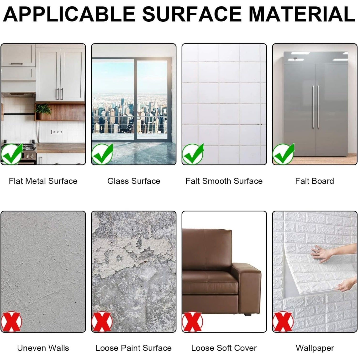 Acrylic Mirror Tile with Self-Adhesive, Glass, 40 Pack, 40pcs - product gallery image 4