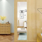 Acrylic Mirror Tile with Self-Adhesive, Glass, 4pcs - product gallery image 3