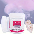 Acrylic Nail Powder with 120g, Glass, Cover Pink, Clear White Polymer 3D - product gallery image 9