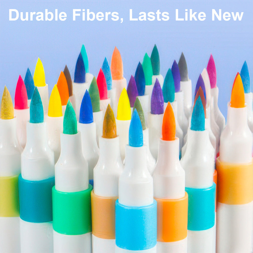 Acrylic Paint Marker with Metal, 120 Colours, Markers Colours Pens Rock, Glass, Wood - product gallery image 2