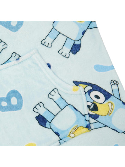 Bluey Unisex Wearable Blanket Hoodie, Stocking filler xmas gift