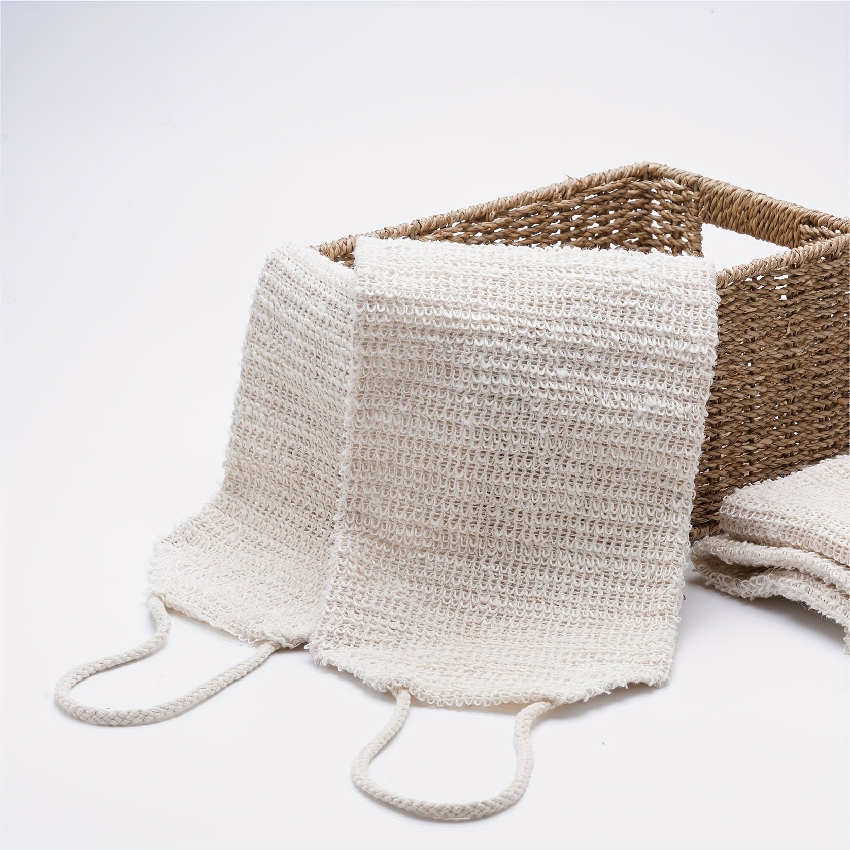 Dual-Sided Back Scrubber with Handles – One or Two Pack