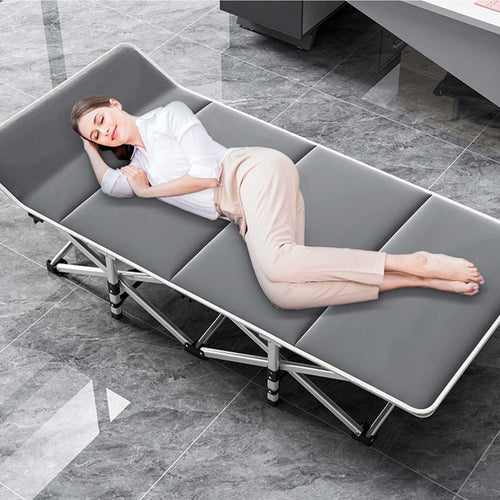 Adjustable Rollaway Bed with Soft Cushion with Foldable, 300kg