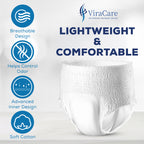 Adult Nappie with 14 Pack, 1 Pack of 14, Nappies Pull Up Pants Maximum Absorbency - product gallery image 2