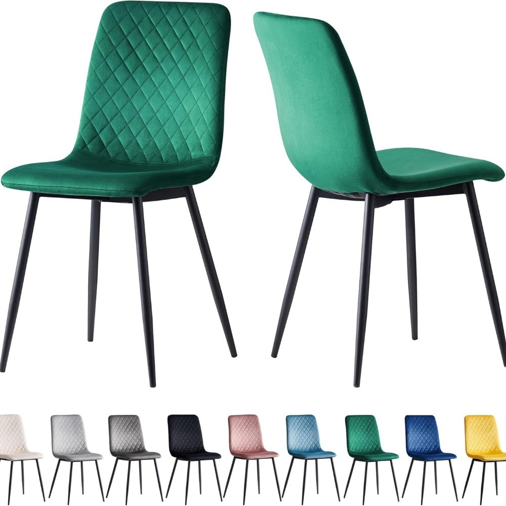 velvet dining chairs set - construction detail 22