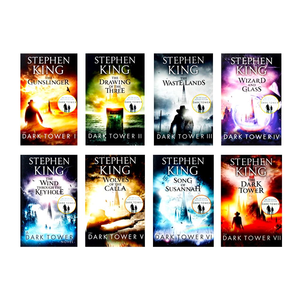 Stephen King Dark Tower Collection 8 Books Box Set (1 to 8) Gunslinger, Horror, Fantasy, Adventure, Thriller, Supernatural Fiction, Best Seller