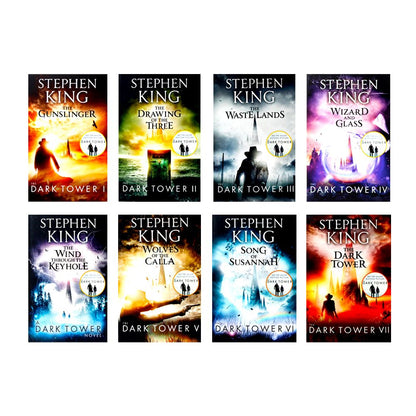 Stephen King Dark Tower Collection 8 Books Box Set (1 to 8) Gunslinger, Horror, Fantasy, Adventure, Thriller, Supernatural Fiction, Best Seller