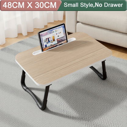 Laptop Bed Table - Foldable Bed Desk, Laptop Tray for Bed, Study, Office & Home Use, Laptop Stand for Bed, Ensuring Stability for Laptops, Tablets, Or Dinner Plates. Bed Table for Laptop, Bed Desk, Laptop Desk