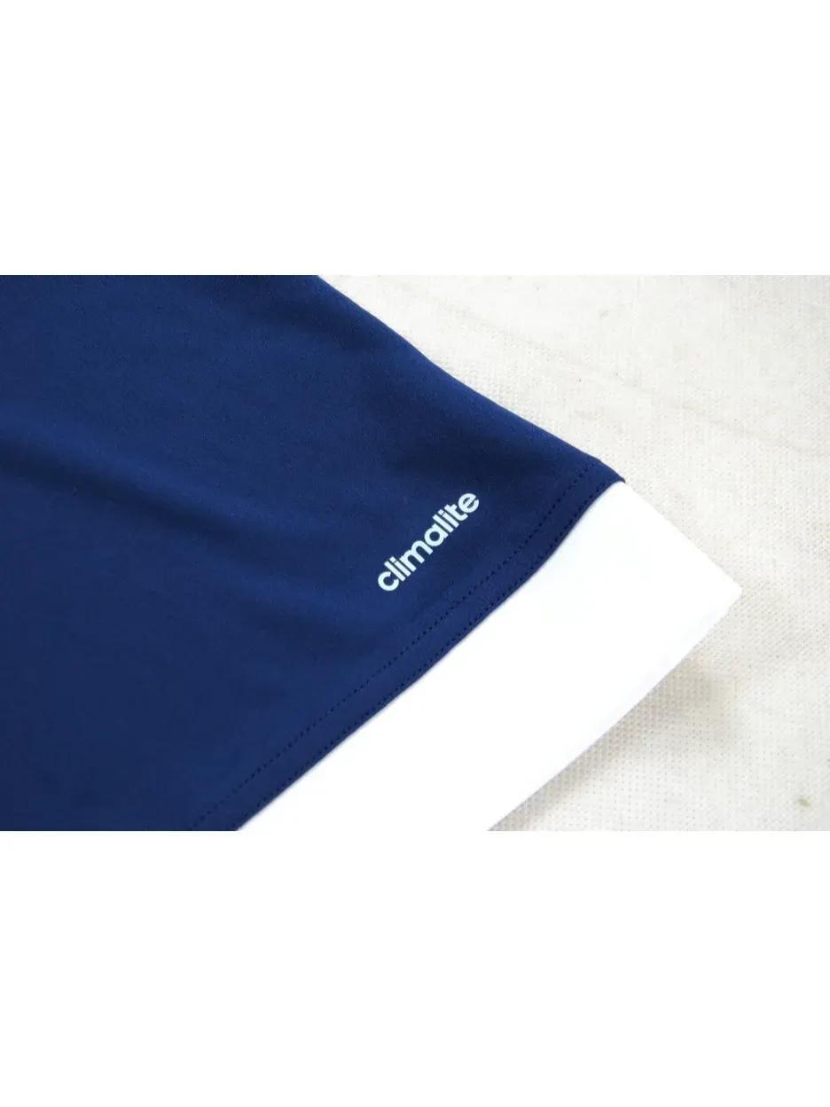 Adidas Climalite T Shirt Top Kids Boys Girls Football - Order One Size Larger As Small Fitting - Measure Chest & Check Against Attached 'Size Guide.'