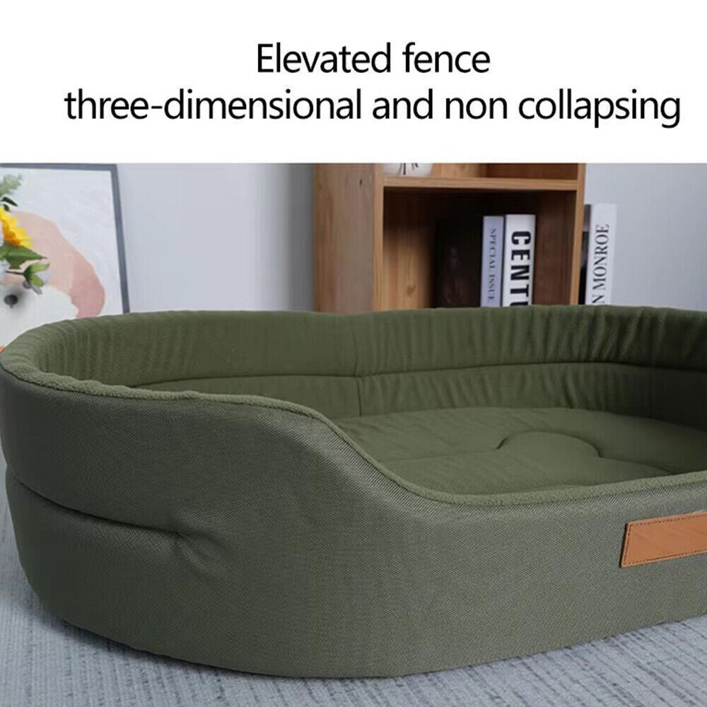 [Machine Washable Pet Bed] Pet Bed, Machine Washable Mattress for Dogs And Cats, Cozy & Soothing Support Cushion