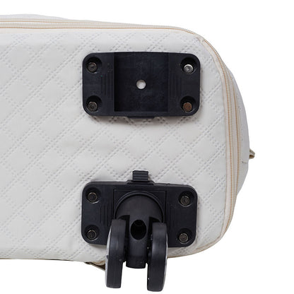 Travel Bag, Multifunctional Luggage Bag, Expandable Luggage Suitcase, Carry on Bag, Rolling Duffle Bag with Detachable Wheels, Travel Essentials Bag, Large Capacity with Zipper Closure, Ideal for Fitness, Yoga, and Everyday