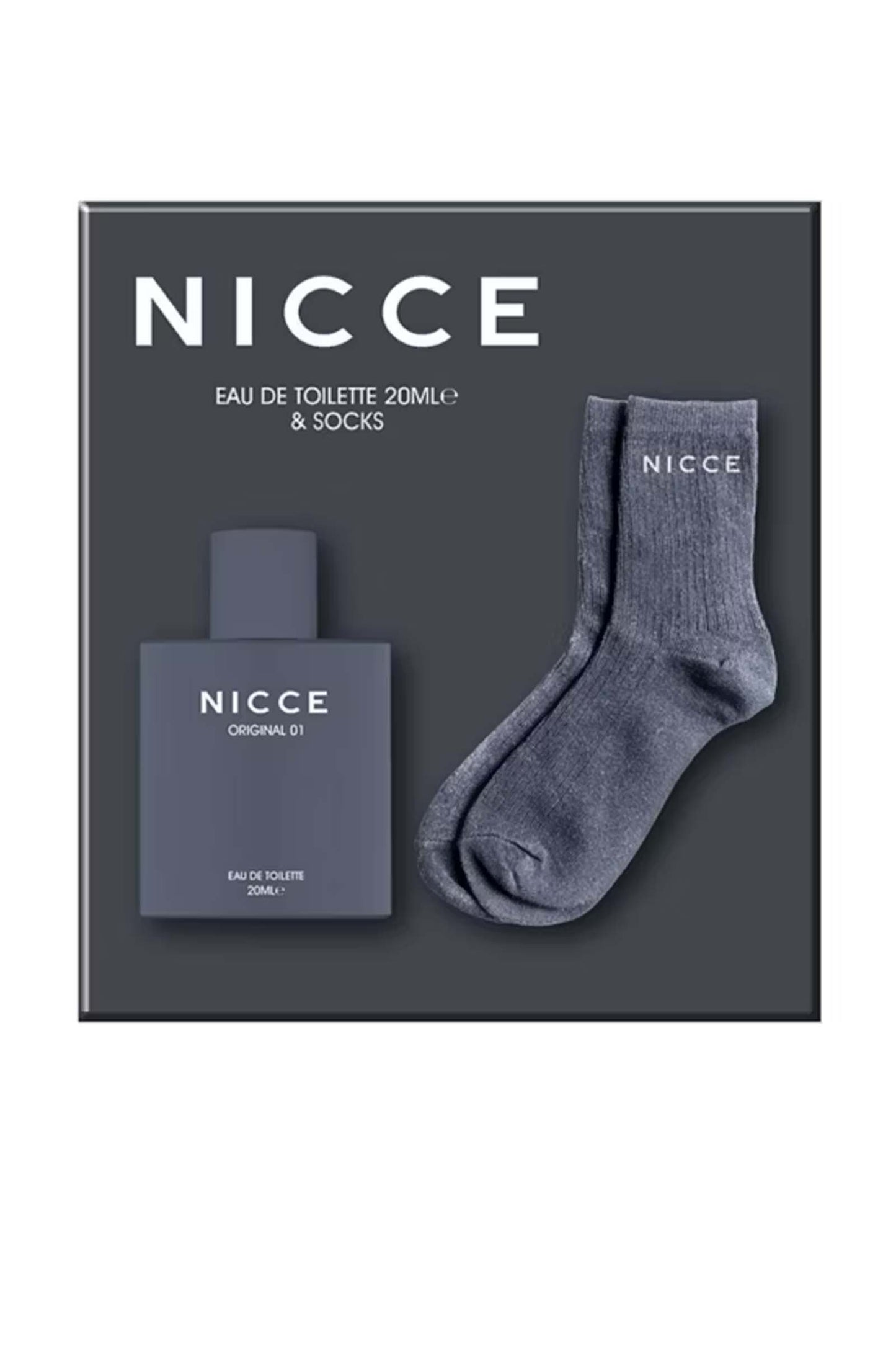 Nicce for Men Eau de Toilette 20ml and Socks Men'S Fragrance Gift SET