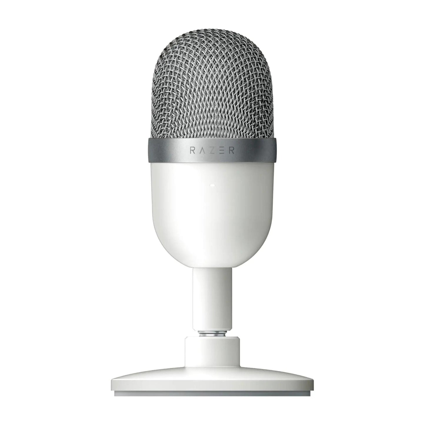 Razer Seiren Mini Condenser USB Microphone for Streaming, Podcasts & Video Calls | Ultra-Compact Desktop Microphone with Super Cardioid Characteristic | Integrated Shock Mount & Stand | Plug-And-Play Via USB | Clear Voice Recording Without Interference