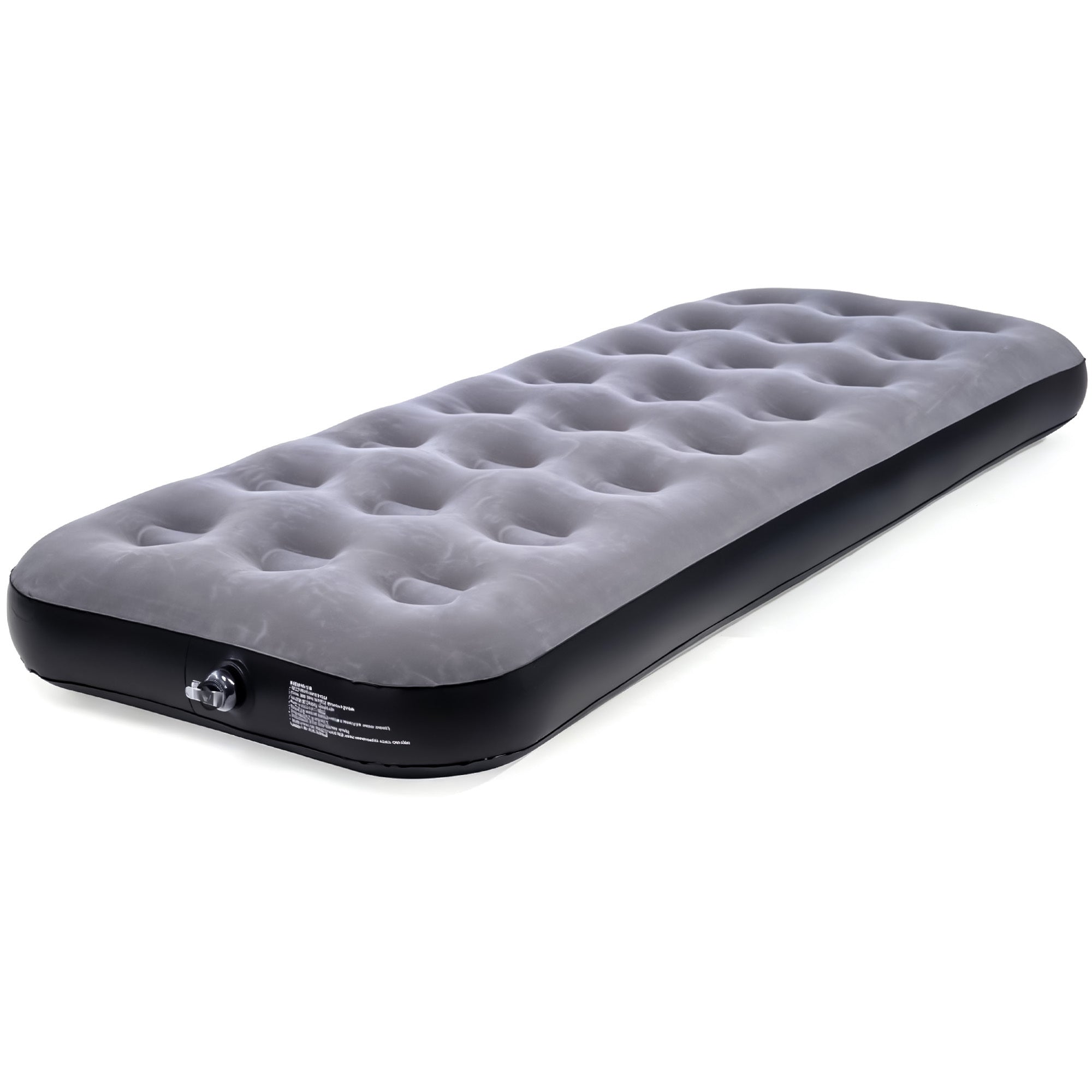 Air Bed with Single Pump Flocked Inflatable Camping