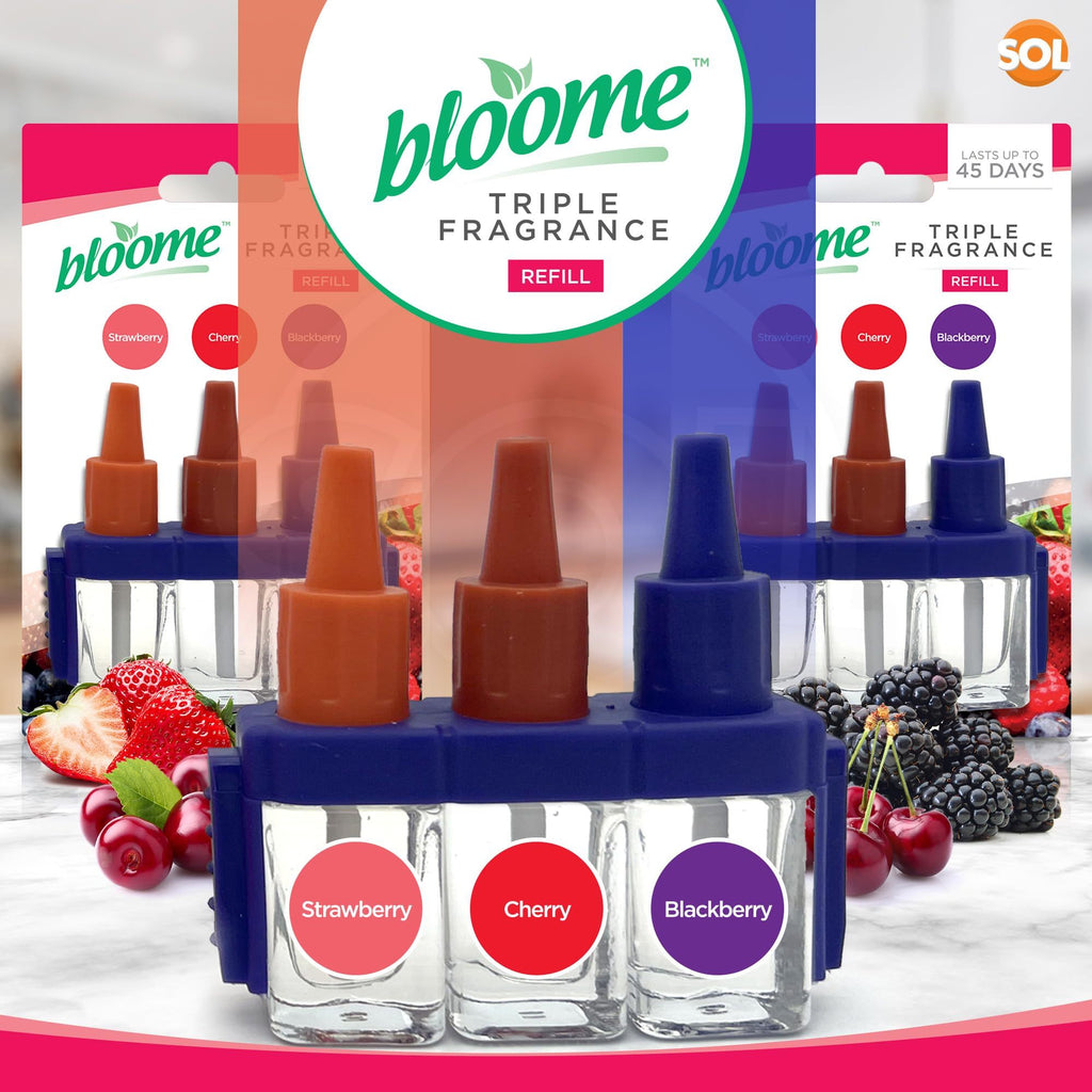 Air Freshener with 15 Pack, 15pk, SOL Triple Berry Plug-In Refills - product gallery image 3