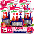 Air Freshener with 15 Pack, 15pk, SOL Triple Berry Plug-In Refills