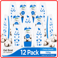 Air Freshener with 150g, Cotton, 12 Pack, 12pk, Gel Cotton Breeze Long Lasting Room