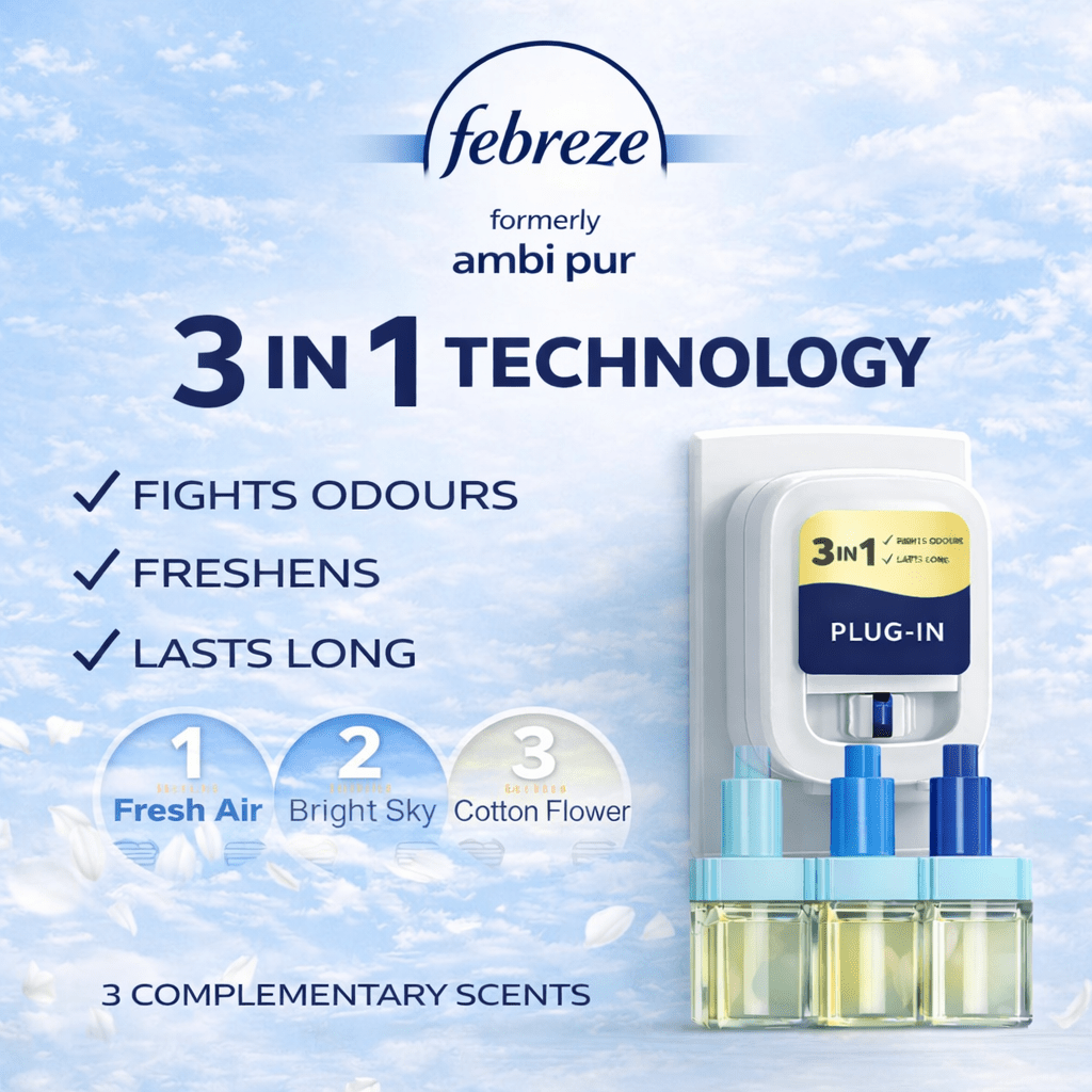 Air Freshener with 2 pack, Febreze Volution Plug-In Device only, Electric - product gallery image 10