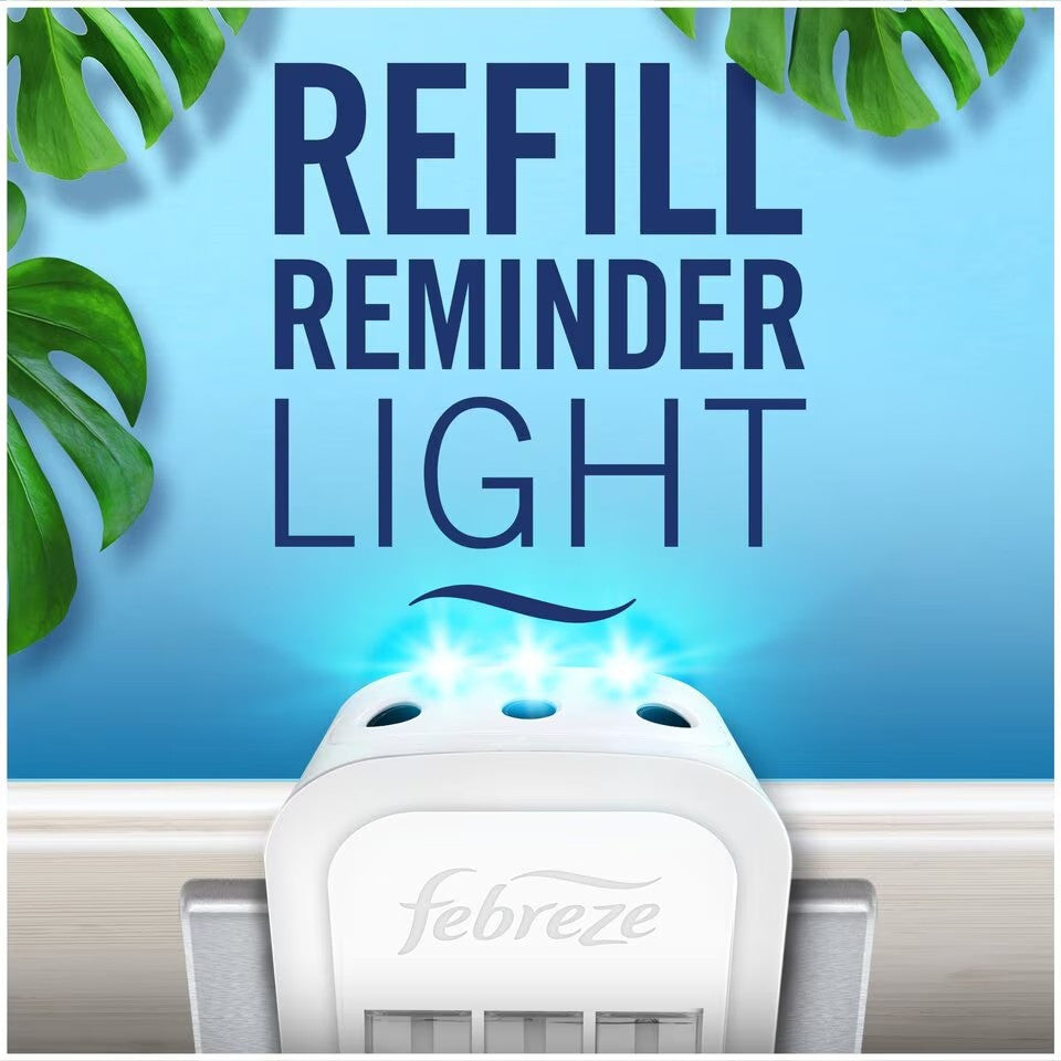 Air Freshener with 2 pack, Febreze Volution Plug-In Device only, Electric - product gallery image 8