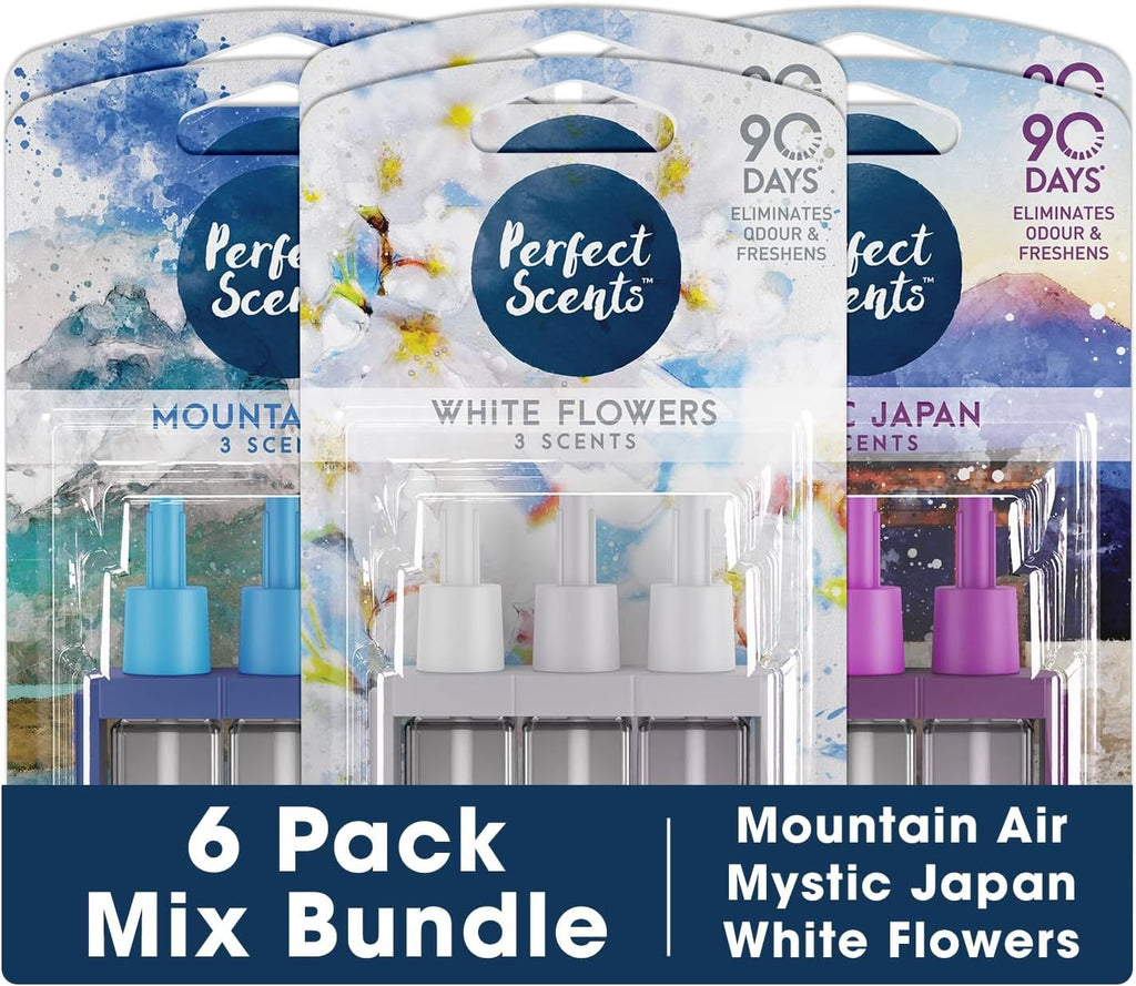 Air Freshener with 20ml, 2 Pack of 6, Scents 6x Scents Refill Mystical Japan - product gallery image 7