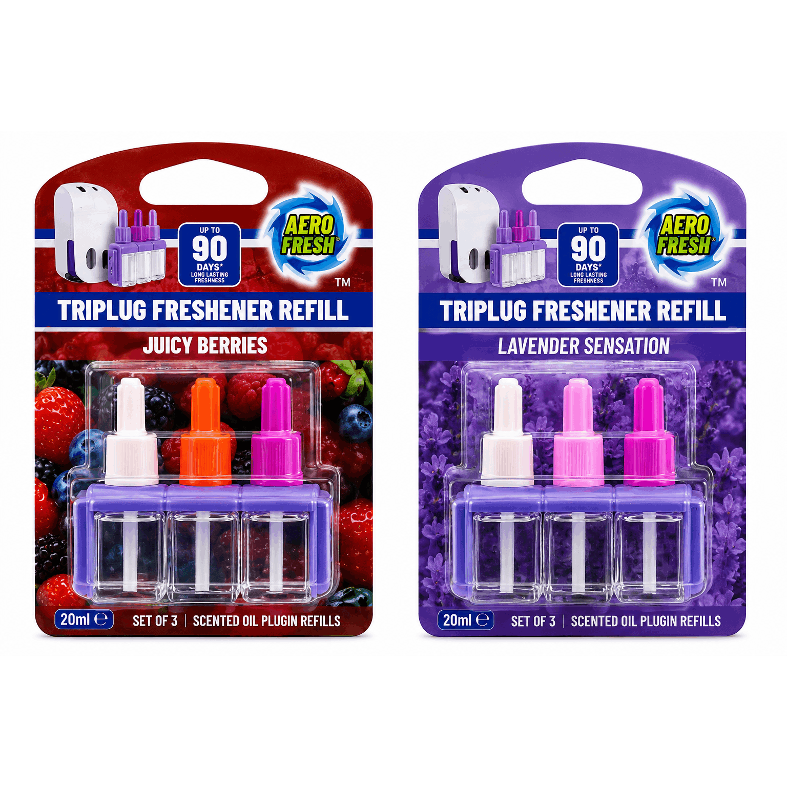 Air Freshener with 20ml, 6pcs, pack 6, 6pcs Bliss Plug In Refill Scented