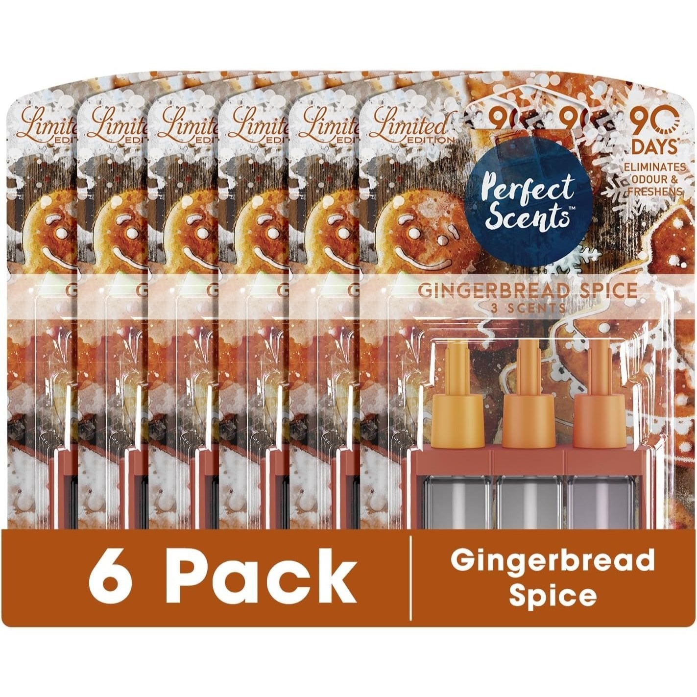 Air Freshener with 20ml, AS SHOWN, Scents Gingerbread Spice Refill Compatible