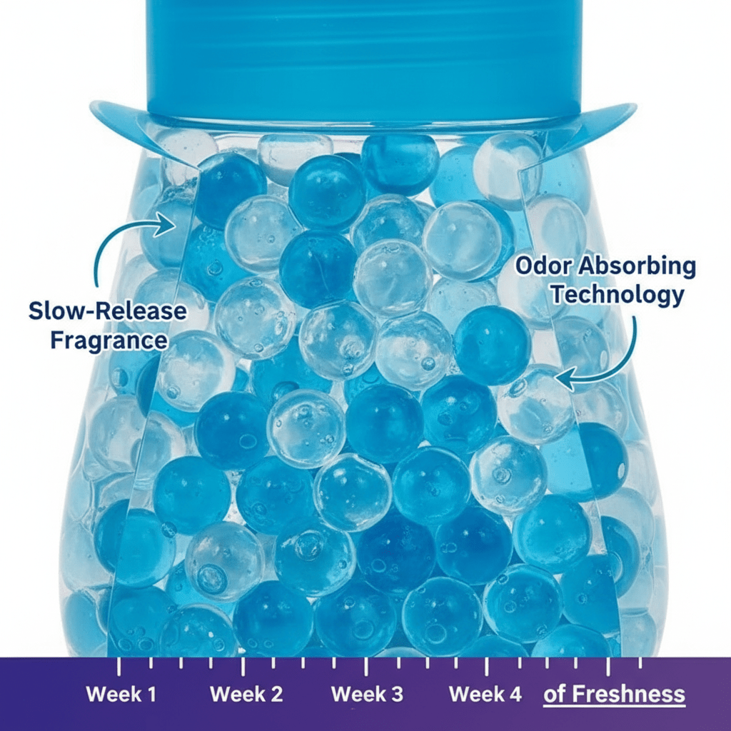 Air Freshener with 280g, 3 Pack, 4AS Beads Three Fragrances - product gallery image 16