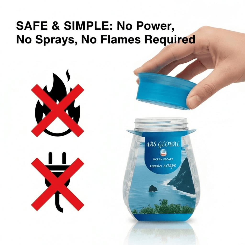Air Freshener with 280g, 3 Pack, 4AS Beads Three Fragrances - product gallery image 5