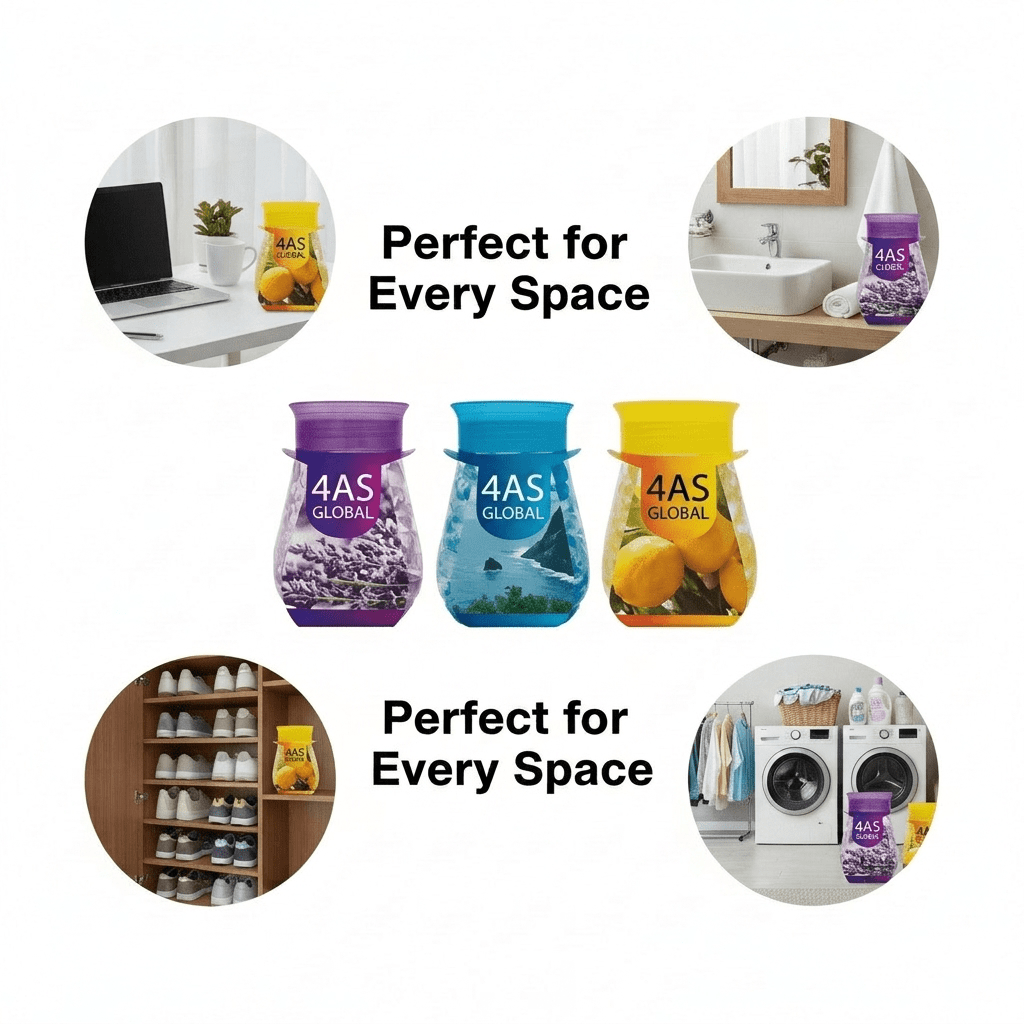 Air Freshener with 280g, 3 Pack, 4AS Beads Three Fragrances - product gallery image 6