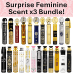 Air Freshener with 300ml, 3pcs, 3 Pack, 3pcs Arabian Dubai Fresheners, Feminine Scents