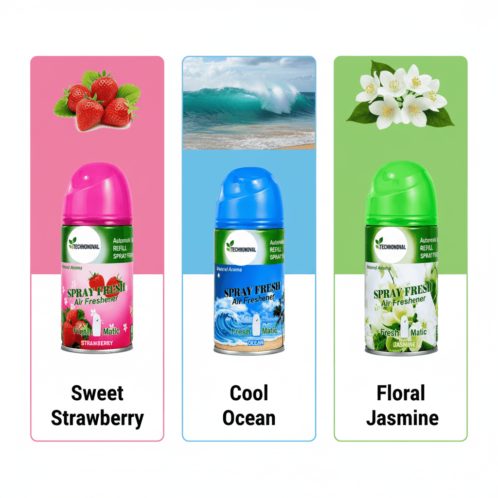Air Freshener with Mix, True Home Refills Fragrance Spray Cans - product gallery image 2