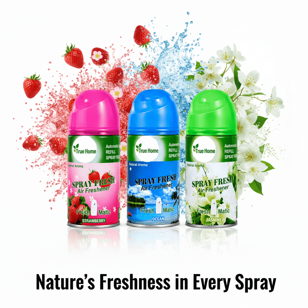 Air Freshener with Mix, True Home Refills Fragrance Spray Cans - product gallery image 4