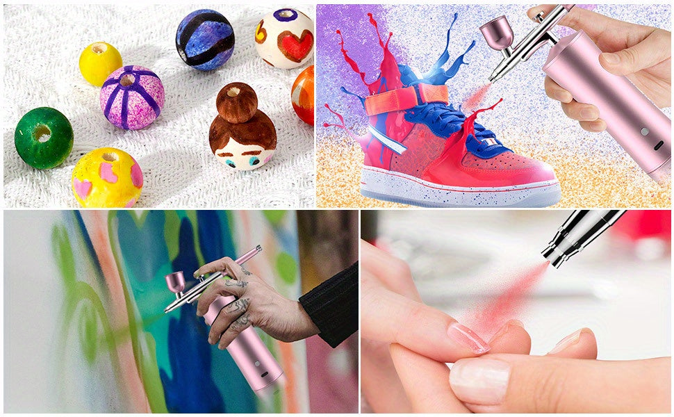 Airbrush Paint with 20ml, Acrylic, Water-Based Acrylic or Colours Thinner Bottles - product gallery image 12