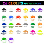 Airbrush Paint with 20ml, Acrylic, Water-Based Acrylic or Colours Thinner Bottles - product gallery image 9