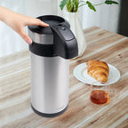 Airpot Flask with Stainless Steel, Crystals Stainless Steel Pump Action or - product gallery image 9