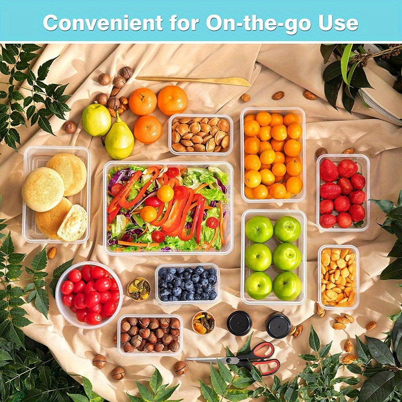 Airtight Food Container Set with 48 Pieces, Stackable Containers or Pieces - product gallery image 13