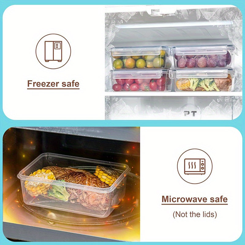 Airtight Food Container Set with 48 Pieces, Stackable Containers or Pieces - product gallery image 15
