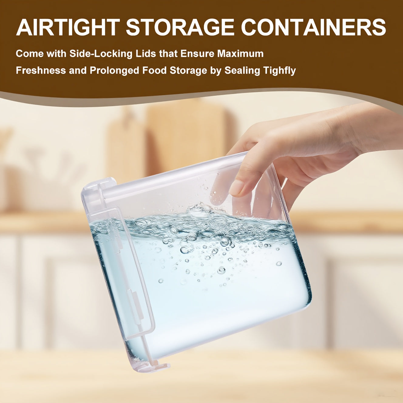 Airtight Food Container Set with 48 Pieces, Stackable Containers or Pieces - product gallery image 22