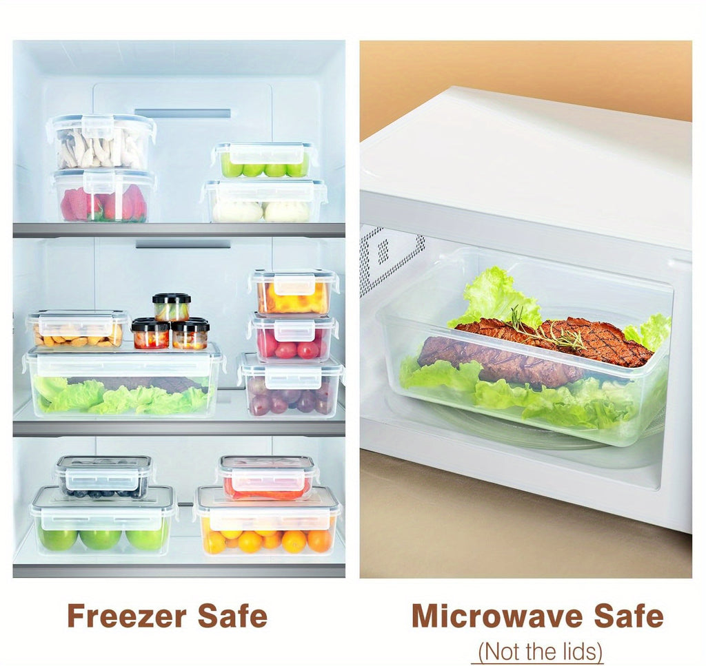 Airtight Food Container Set with 48 Pieces, Stackable Containers or Pieces - product gallery image 24