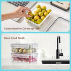 Airtight Food Container Set with 48 Pieces, Stackable Containers or Pieces - product gallery image 8