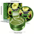 Aloe Vera+Avocado Eye Serum Cream with 60pcs, 80g for practical home use - product gallery image 3