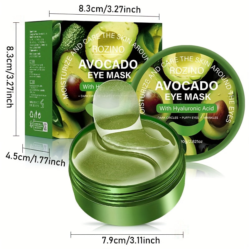 Aloe Vera+Avocado Eye Serum Cream with 60pcs, 80g for practical home use - product gallery image 3