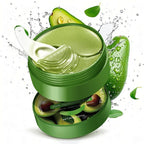 Aloe Vera+Avocado Eye Serum Cream with 60pcs, 80g for practical home use