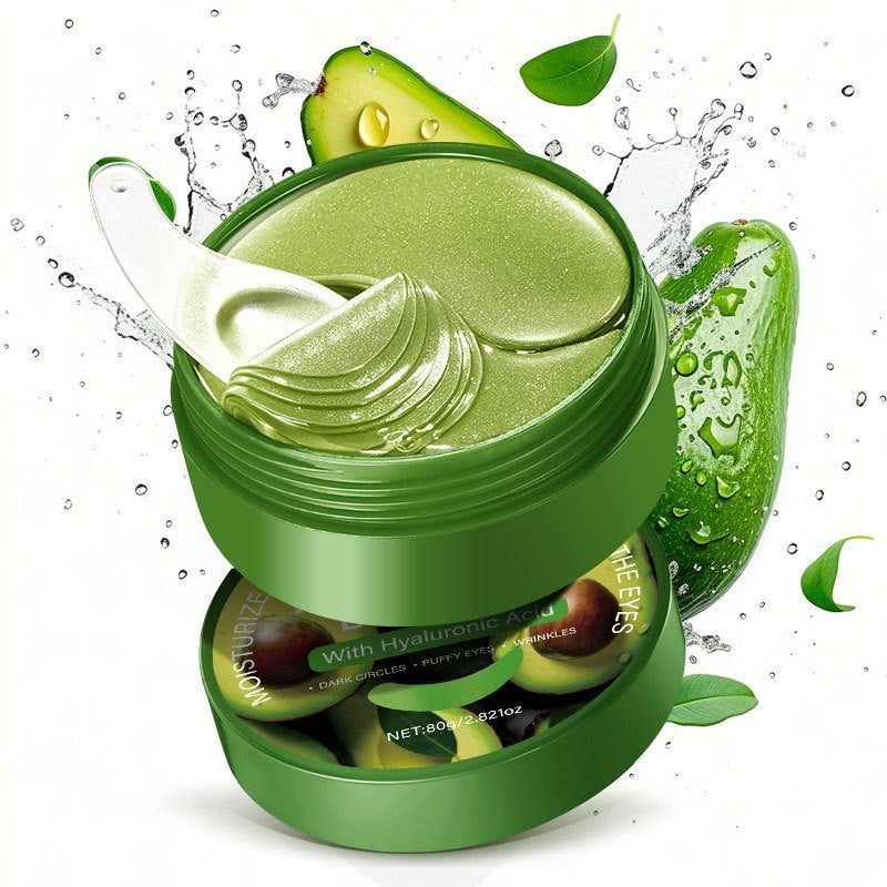 Aloe Vera+Avocado Eye Serum Cream with 60pcs, 80g for practical home use
