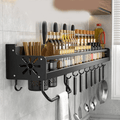 Aluminium Wall-Mounted Kitchen Storage with 1pcs for kitchens