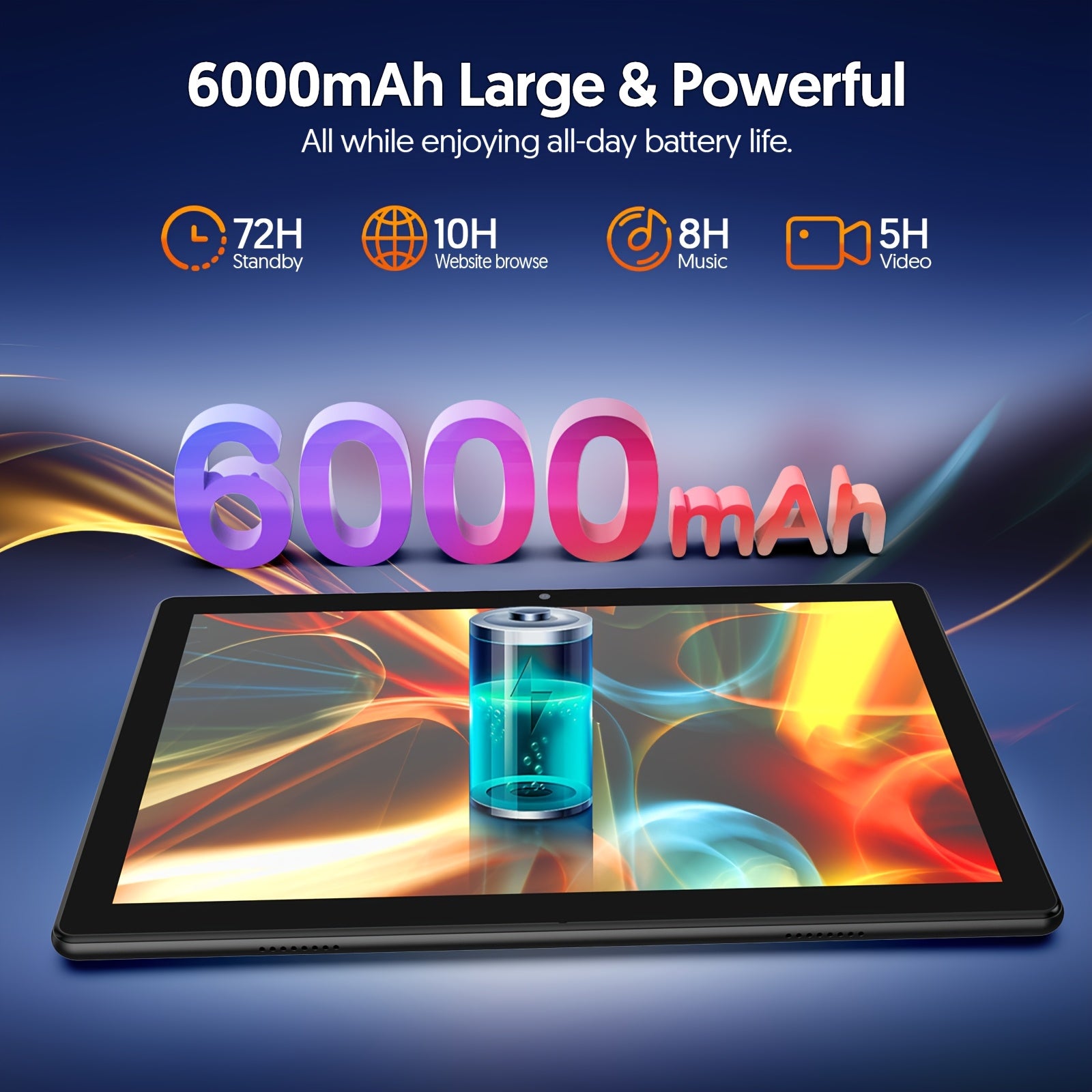 Android Tablet 10.1 Inch 12GB RAM 64GB ROM with 3GB+64GB - product gallery image 10